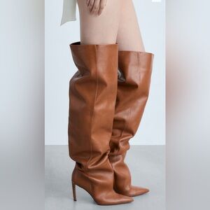 Mango Knee High Boots